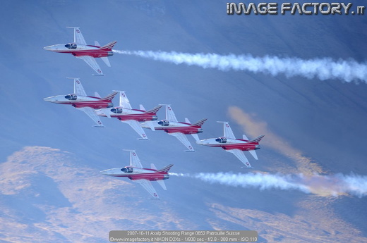 2007-10-11 Axalp Shooting Range 0652 Patrouille Suisse